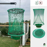 Trappola per Mosche, Vespe e Calabroni - Senza pesticidi e Riutilizzabile | FlyCapture™